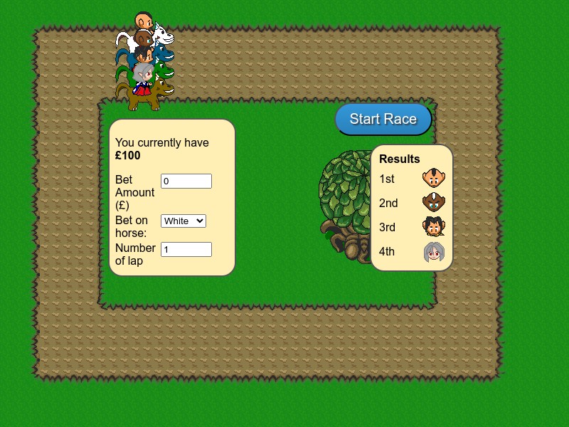Horse Racing Game